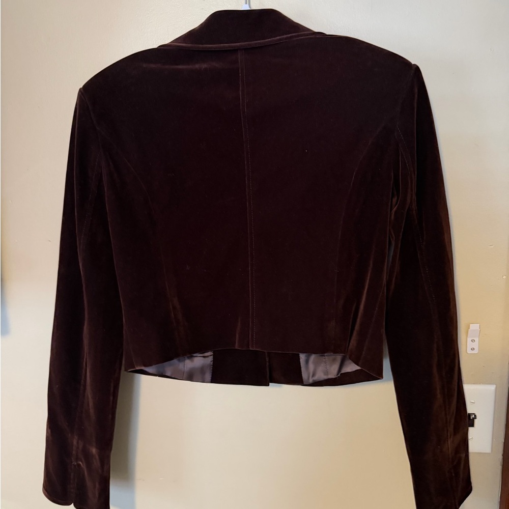 Commense Velvet Jacket Mini Skirt Set NEW - Picture 5 of 11